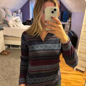 Women's Multicolor Patterned Top